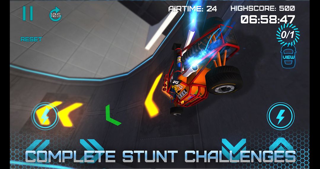 Extreme Stunt Car Race Off screenshot game