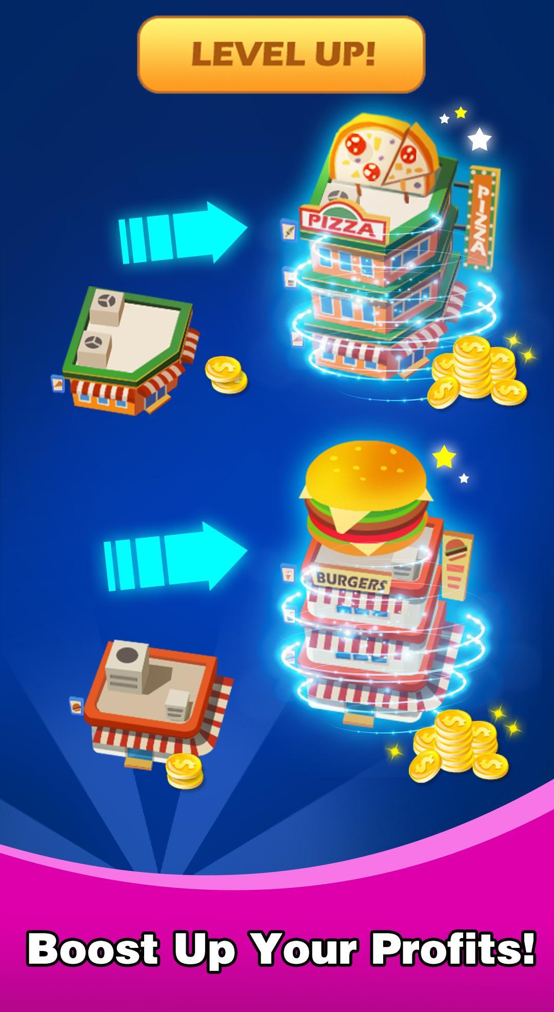 Drive In! -  Idle Tapper Game Game Screenshot