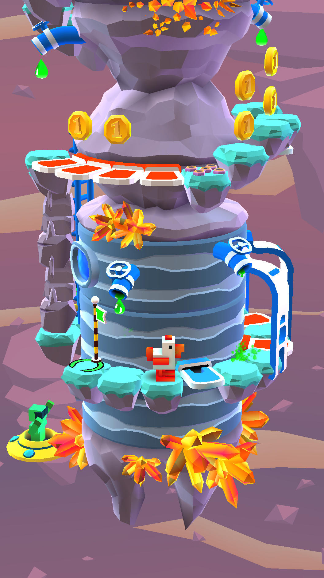 Blocky Castle: Tower Climb ภาพหน้าจอเกม
