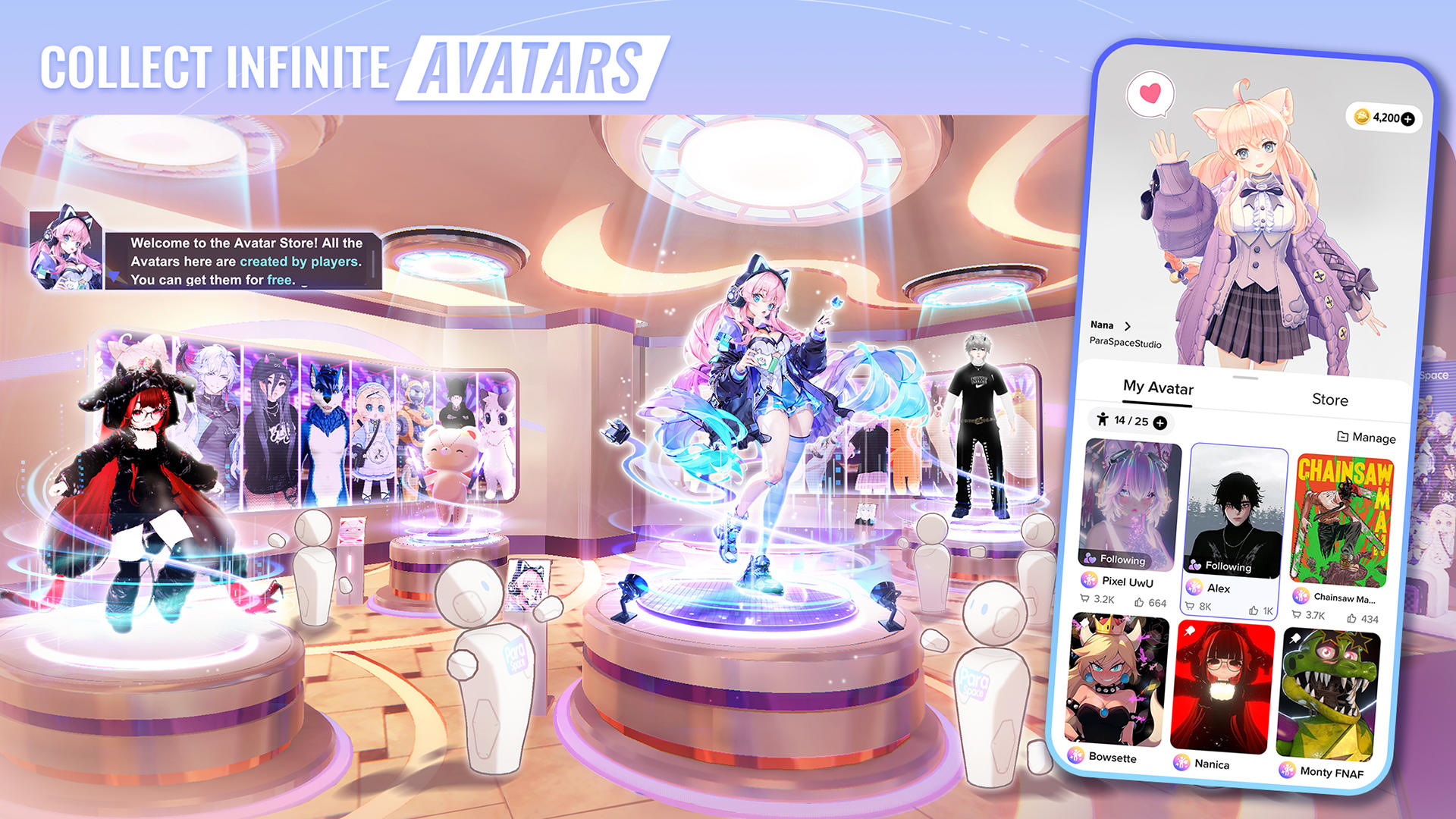 ParaSpace Game Screenshot