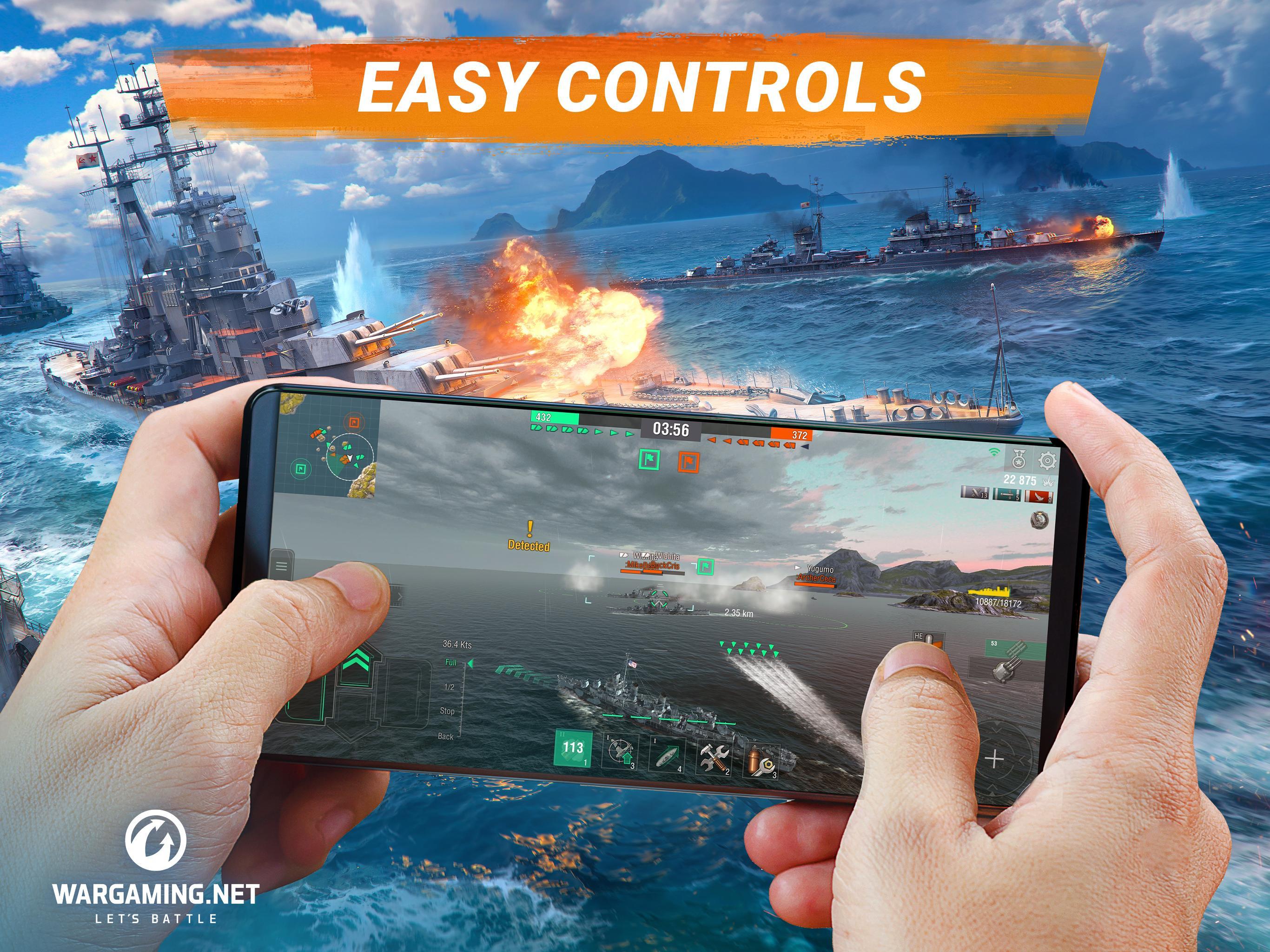 Cuplikan Layar Game World of Warships Blitz War