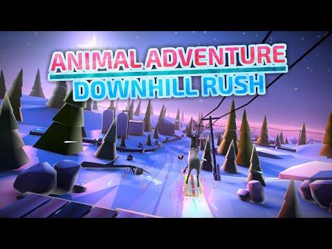 Screenshot of the video of Animal Adventure Downhill Rush