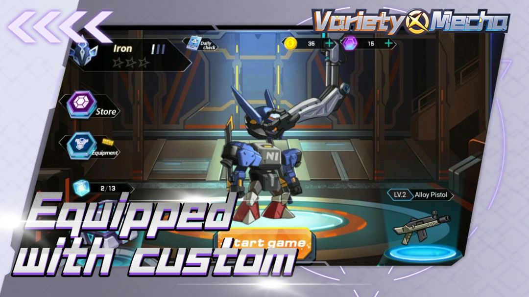 Variety Mecha screenshot game