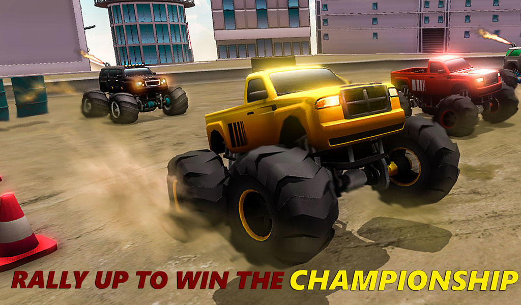 Captura de Tela do Jogo Demolition Derby-Monster Truck