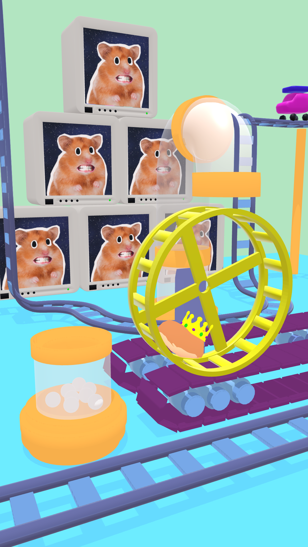 Crazy Hamster Game Screenshot