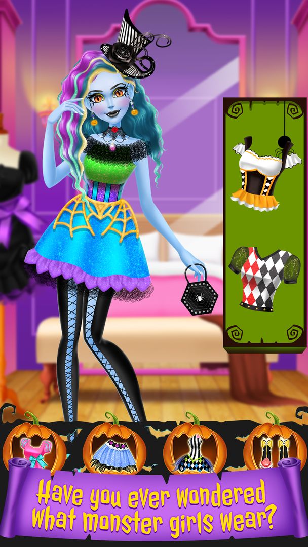 Beauty Girl Monster Style Spa ภาพหน้าจอเกม