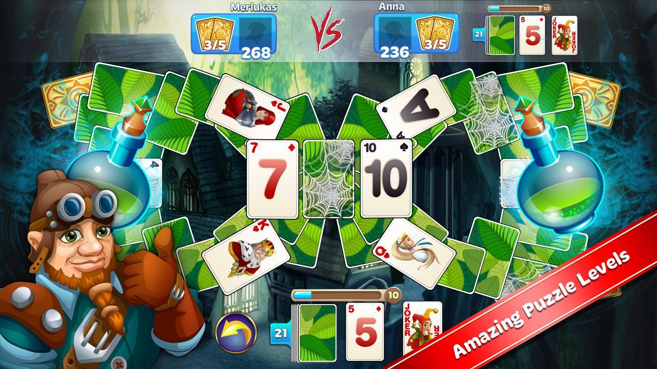 Скриншот игры Solitaire Tales Live