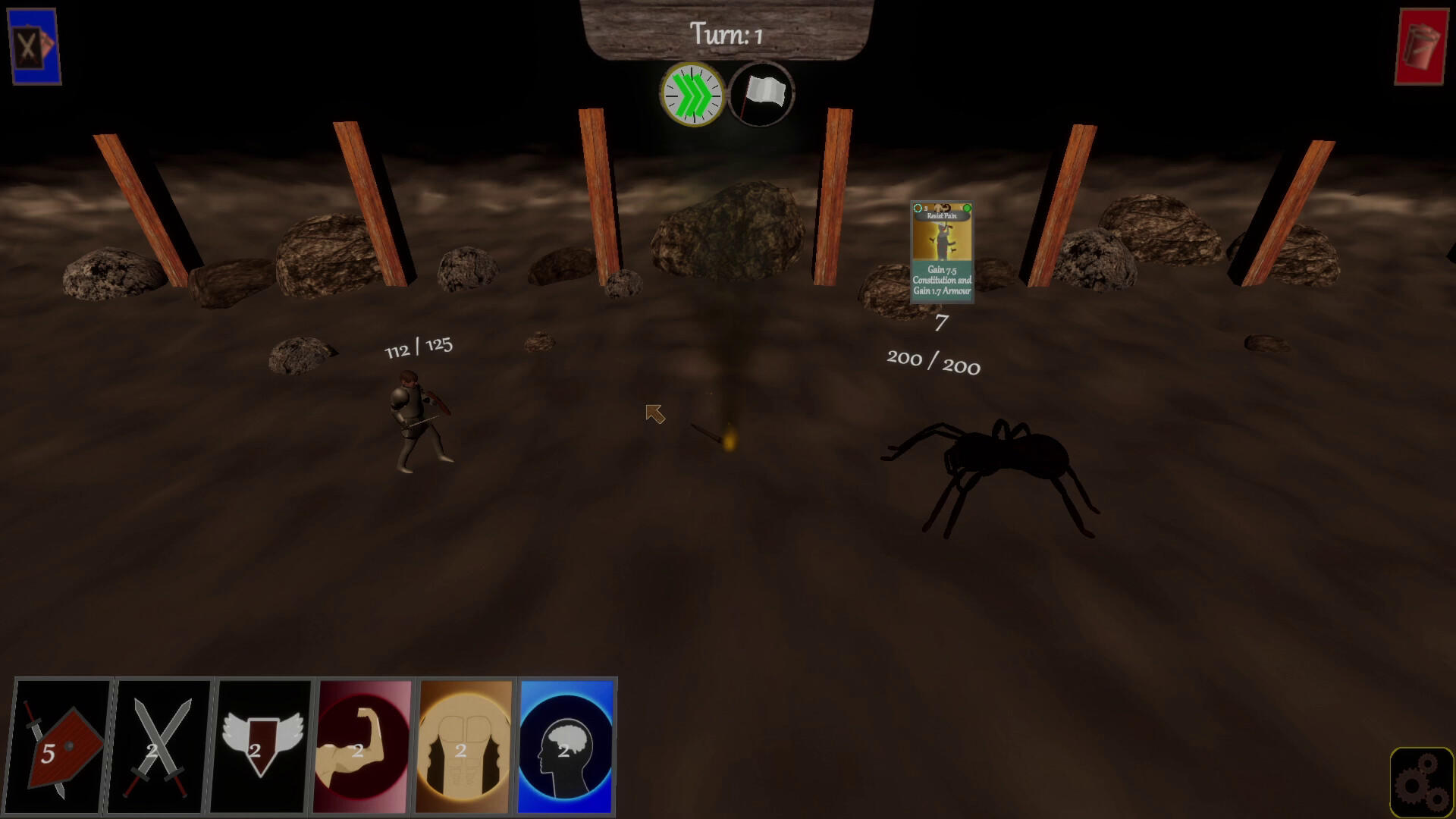 Screenshot of Card RPG Orphan