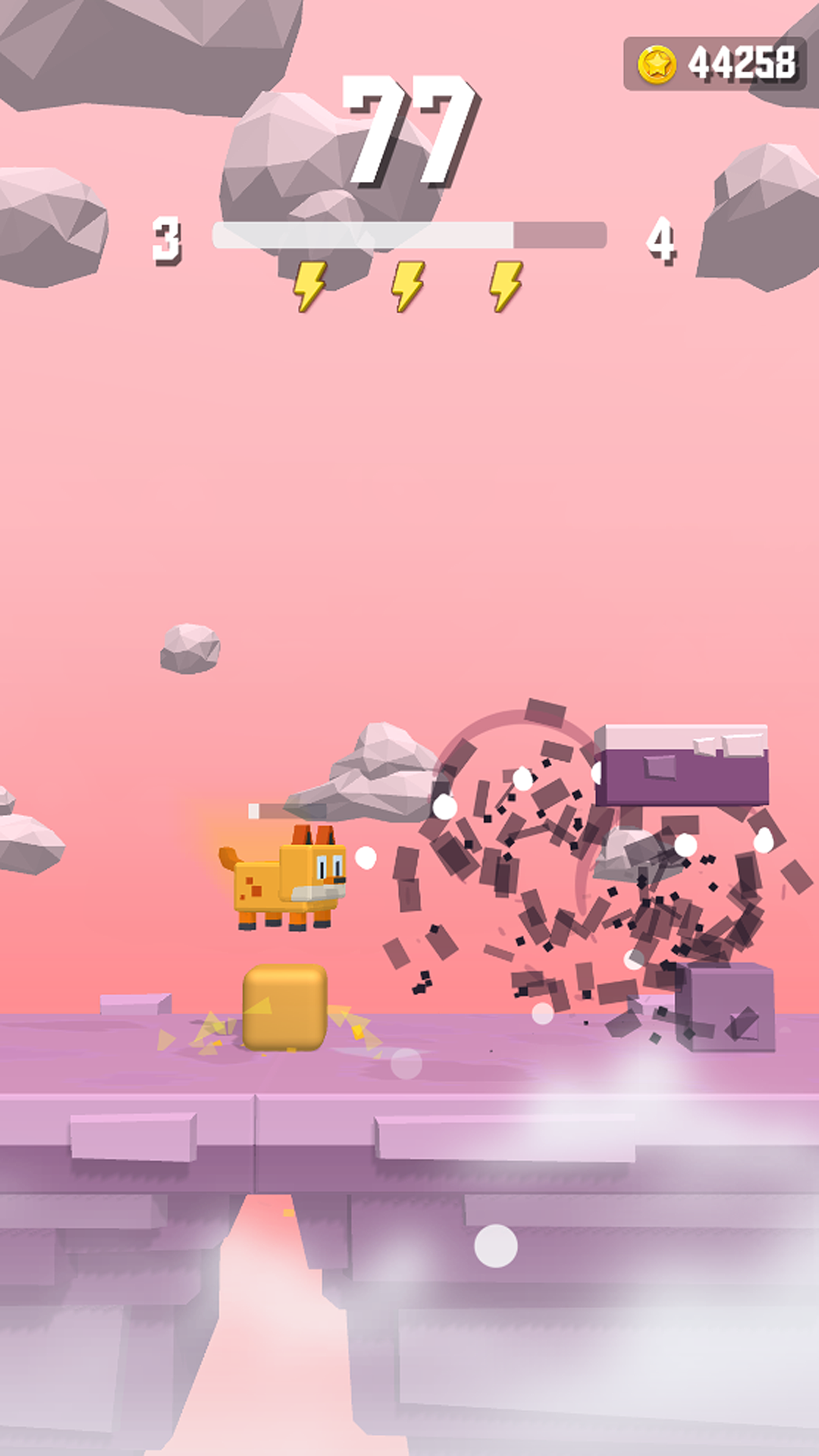 Screenshot of Square Rush 3D