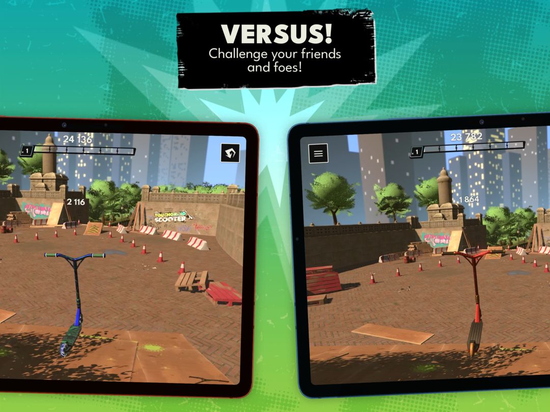Screenshot of Touchgrind Scooter