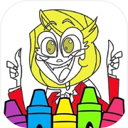 Hazbin Hotel Coloring Book
