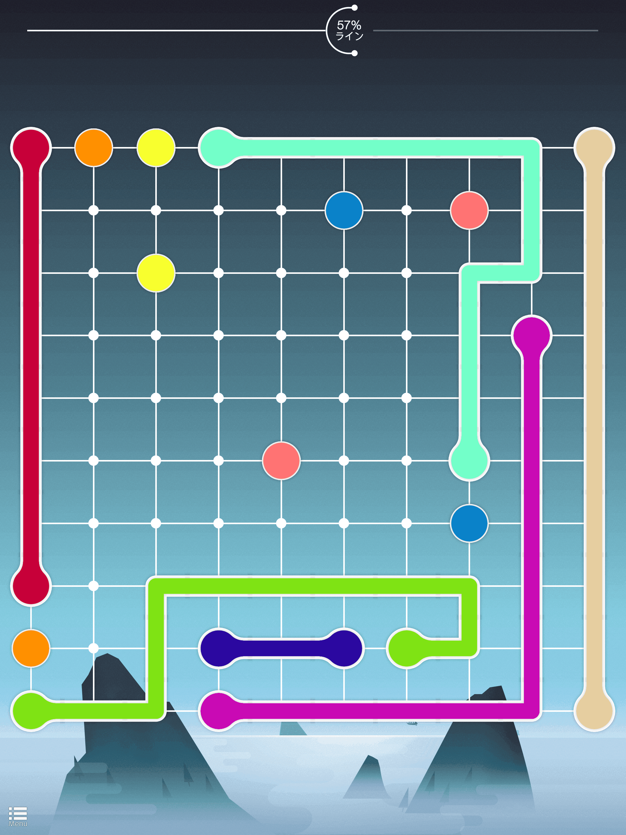 Lines FRVR ゲームのスクリーンショット