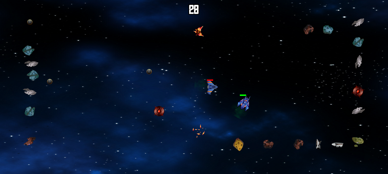 Screenshot of Spaceyard Crush