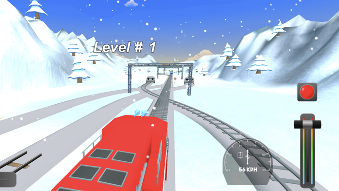 Cuplikan Layar Game City Train Driver Simulator 3D