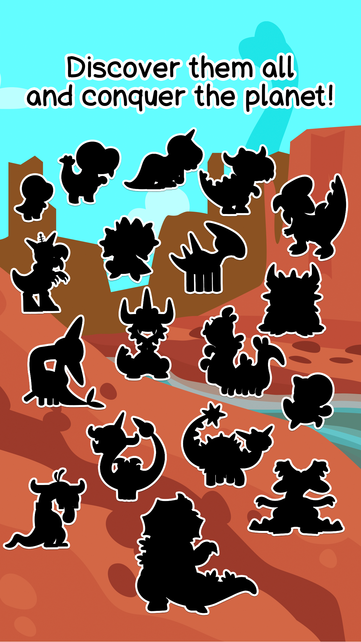 Dino Evolution: Dinosaur Game 게임 스크린샷