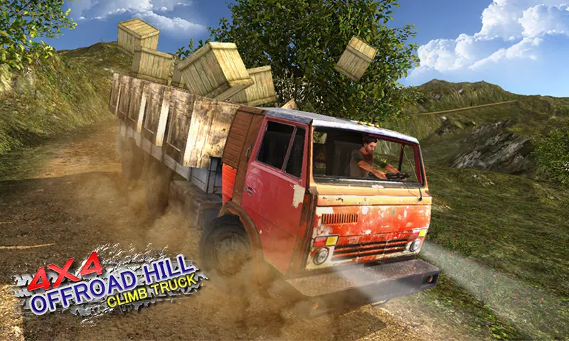 Captura de Tela do Jogo 4x4 Offroad Hill Climb Truck