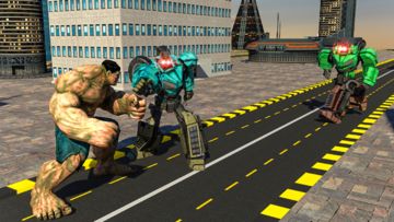 수퍼 히어로 로봇 게임 스크린샷