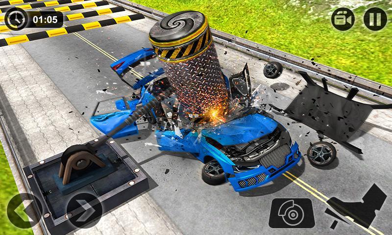 Screenshot of Speed Bump Crash Challenge 201