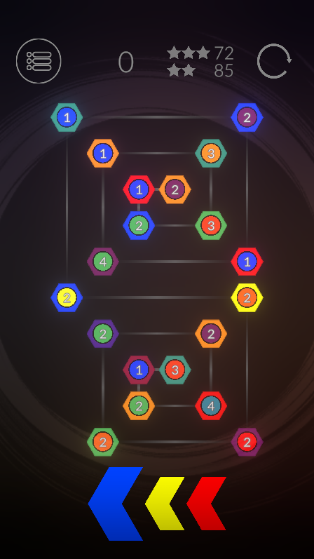 Screenshot of Mixtura: The Color Puzzle Game