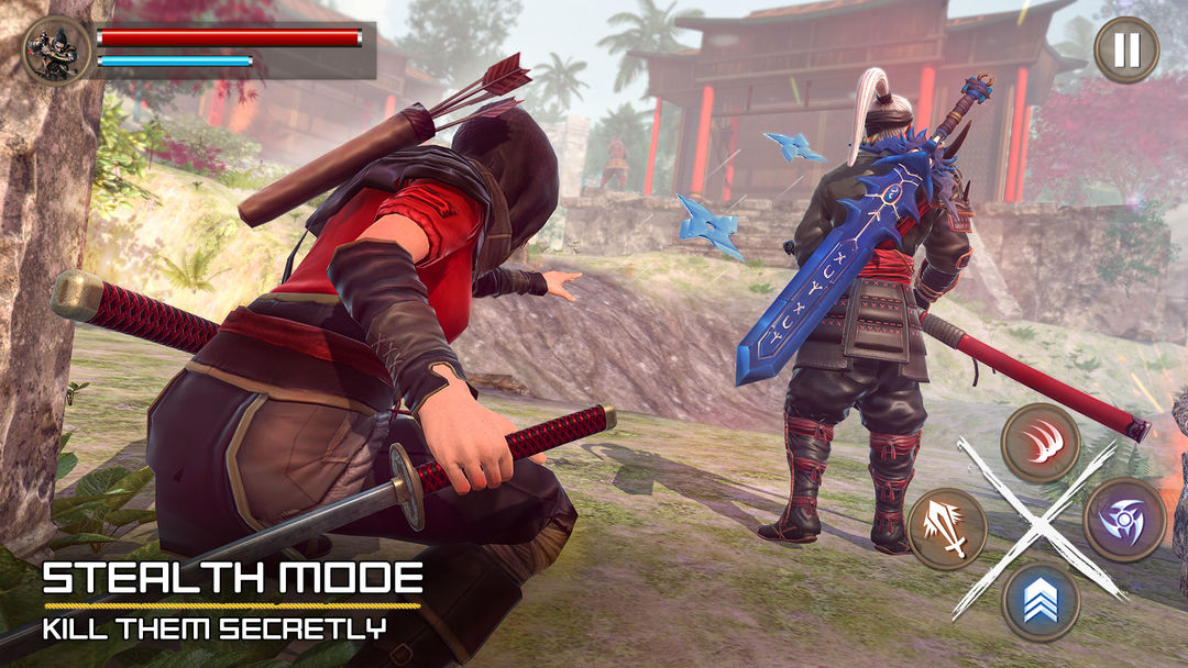 Ninja Fighter: Samurai Games 게임 스크린 샷