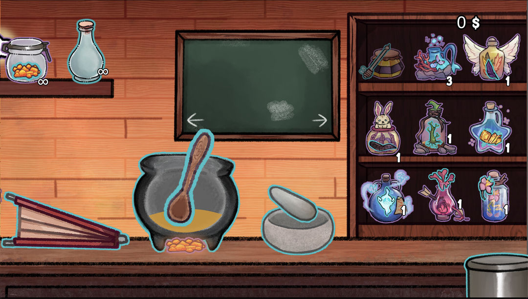 Screenshot of Gossip & Potions: Tales from the Witch Shop