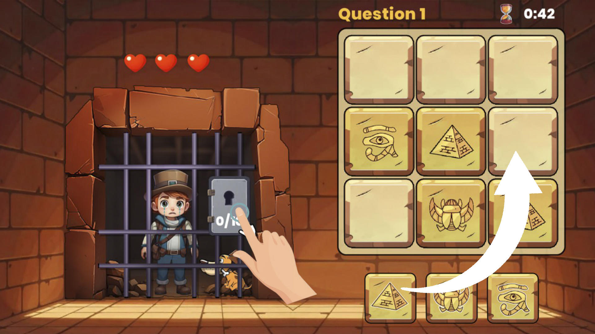 The Dark Prison Game Screenshot