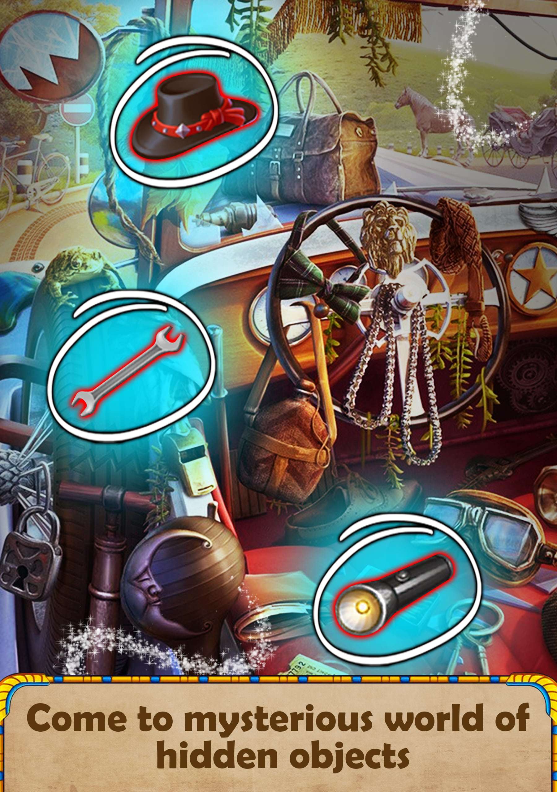 Hidden Objects: Clue Adventure Game Screenshot