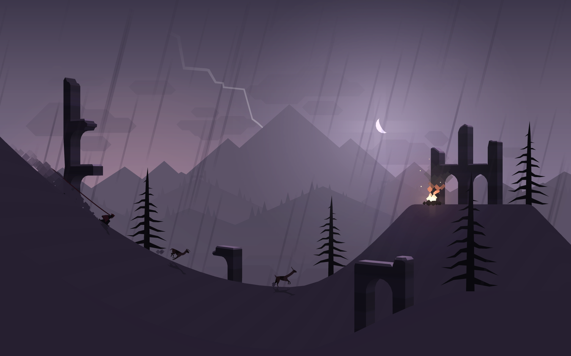 Alto's Adventure Game Screenshot