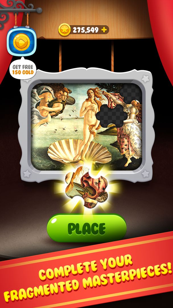 Puzzle Art Museum - Match 3 Game screenshot game