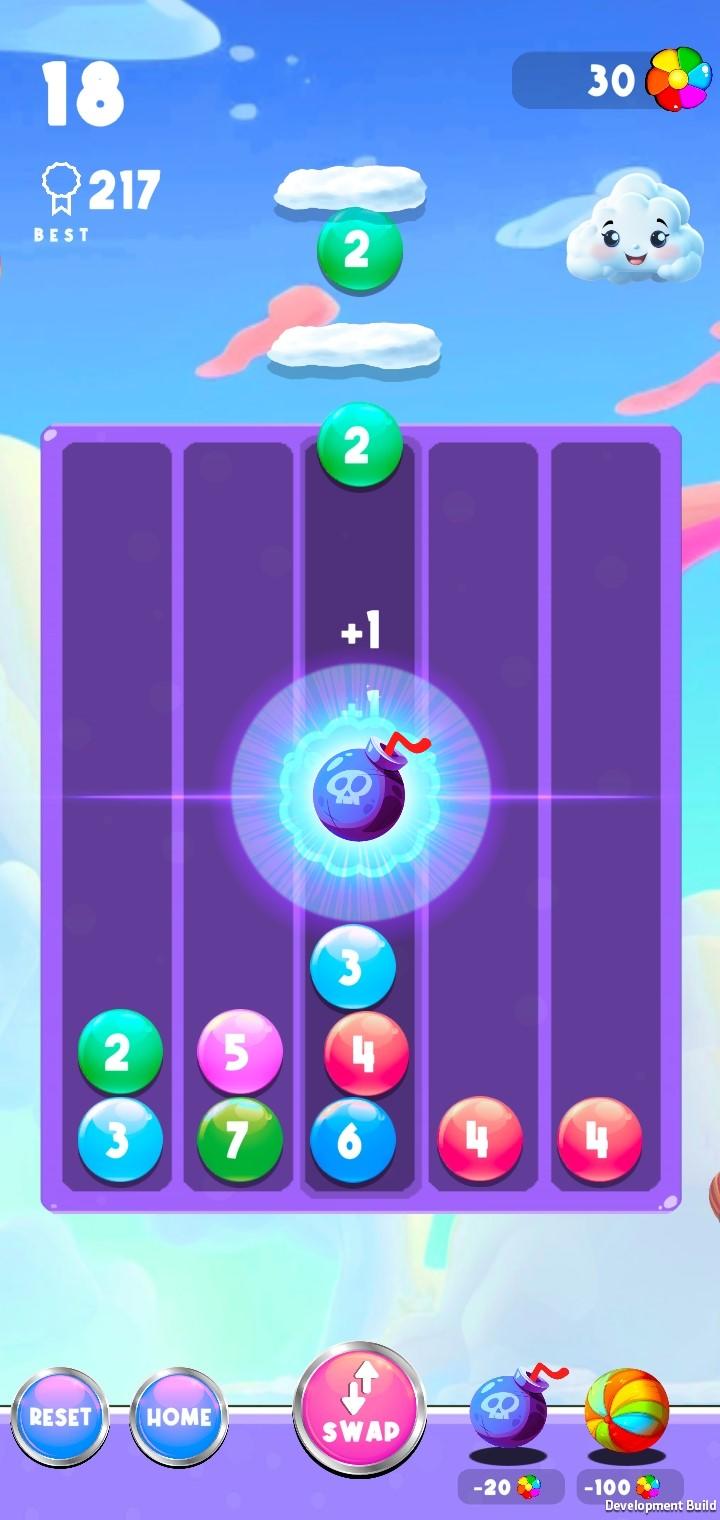 IQ Ball : Sort By Colour Game Screenshot