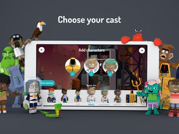 Captura de Tela do Jogo Toontastic 3D