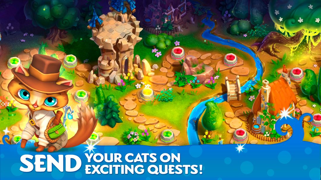Cat Adventure: Enchanted Kingdom ภาพหน้าจอเกม