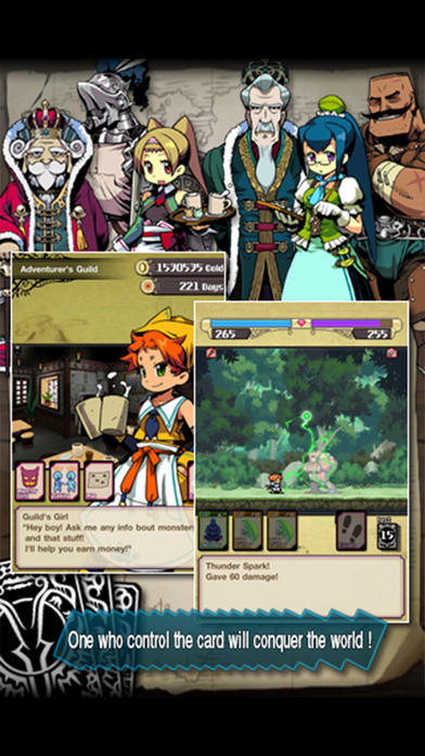 Скриншот игры DeckMake Fantasy