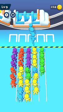 Queue Pile Game Screenshot