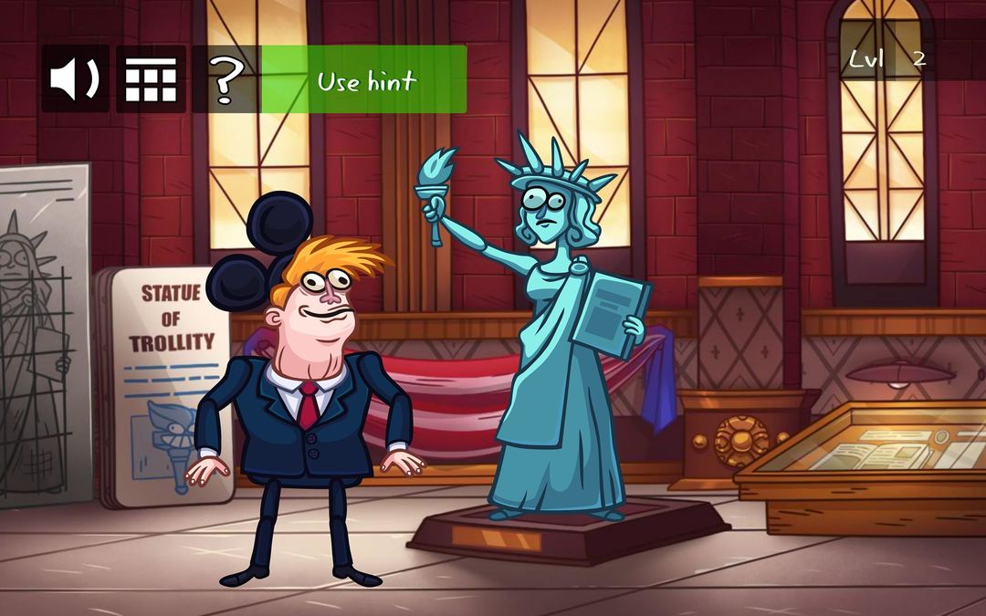 Screenshot of Troll Face Quest: USA Adventure 2
