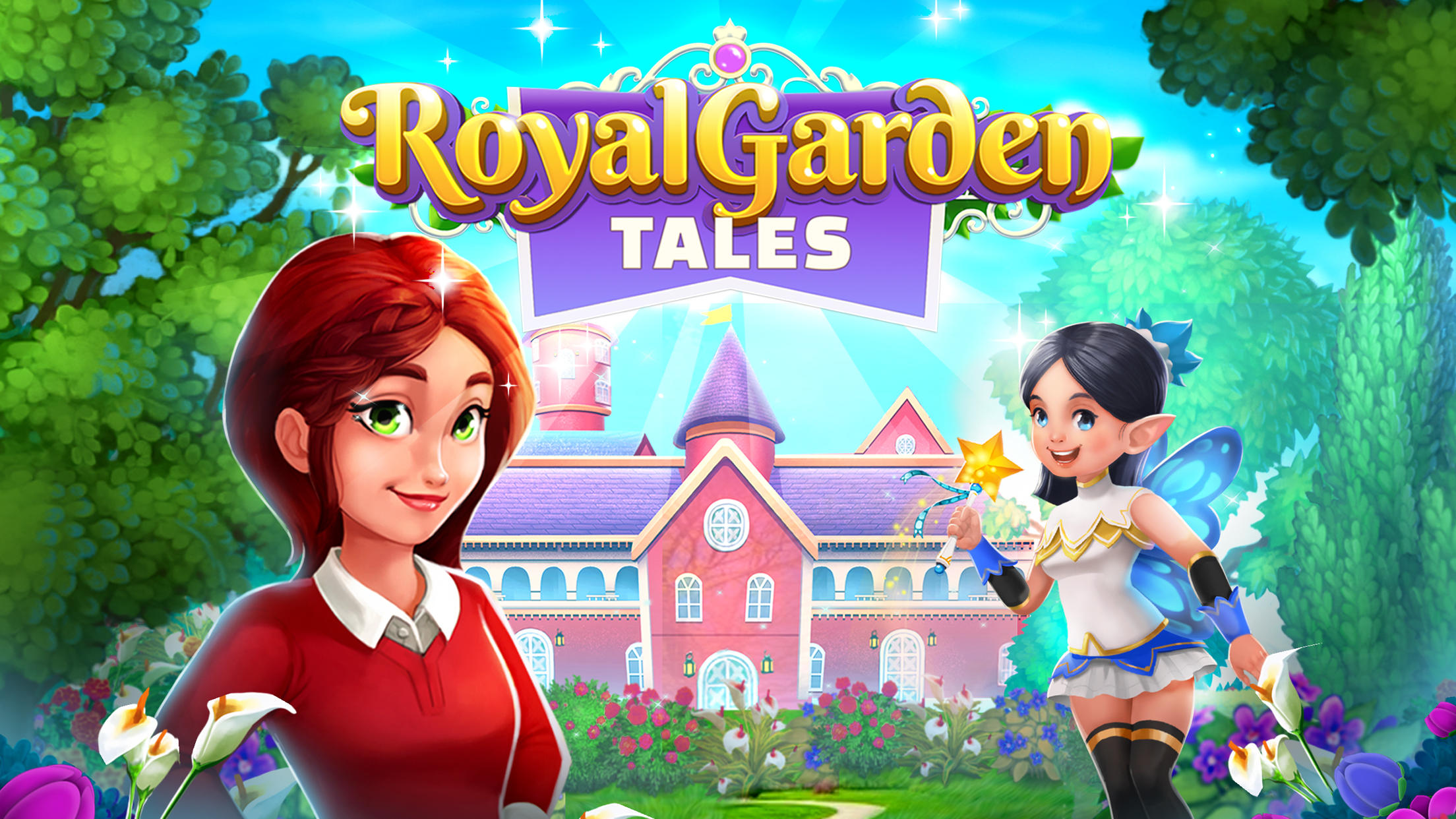 Royal Garden Tales - Match 3 Game Screenshot