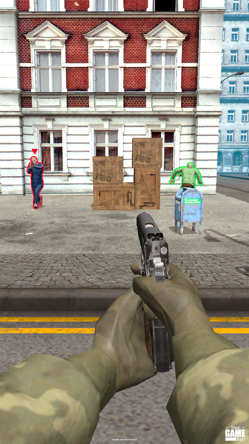 Bullet Control Game Screenshot