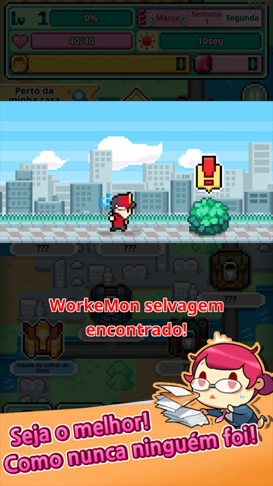 Captura de Tela do Jogo WorkeMon