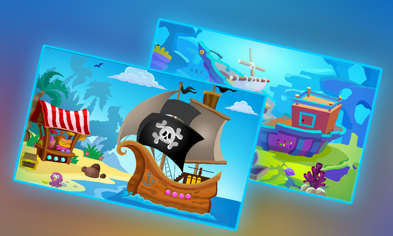 Cute Mermaid Girl Rescue Kavi Escape Game-321 Game Screenshot