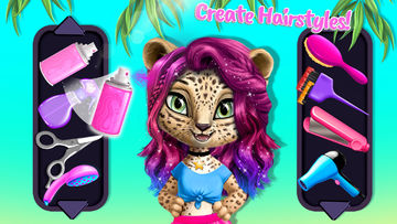 Cuplikan Layar Game Animal Hair Salon Australia