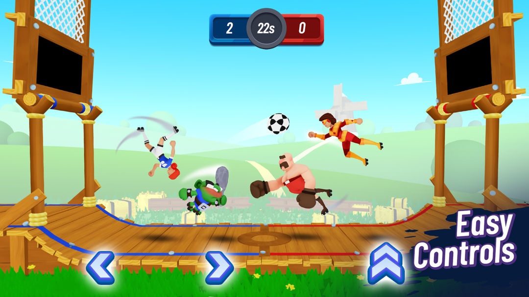 Ballmasters: 2v2 Ragdoll Soccer screenshot game