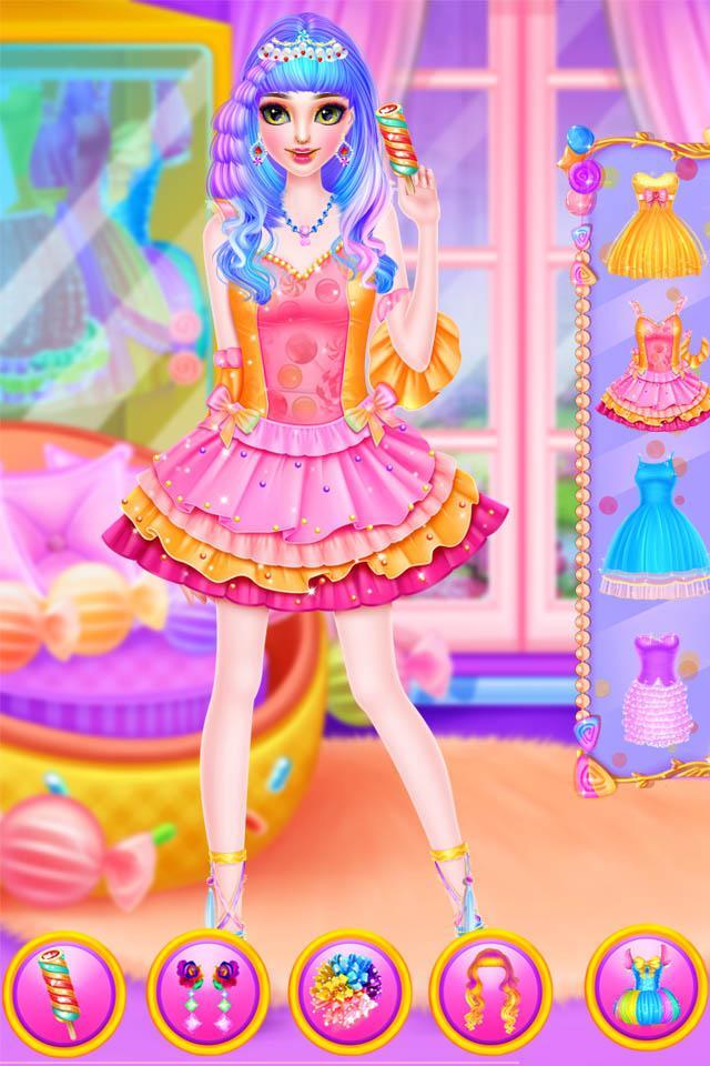 Candy Makeup - Art Salon Game Screenshot