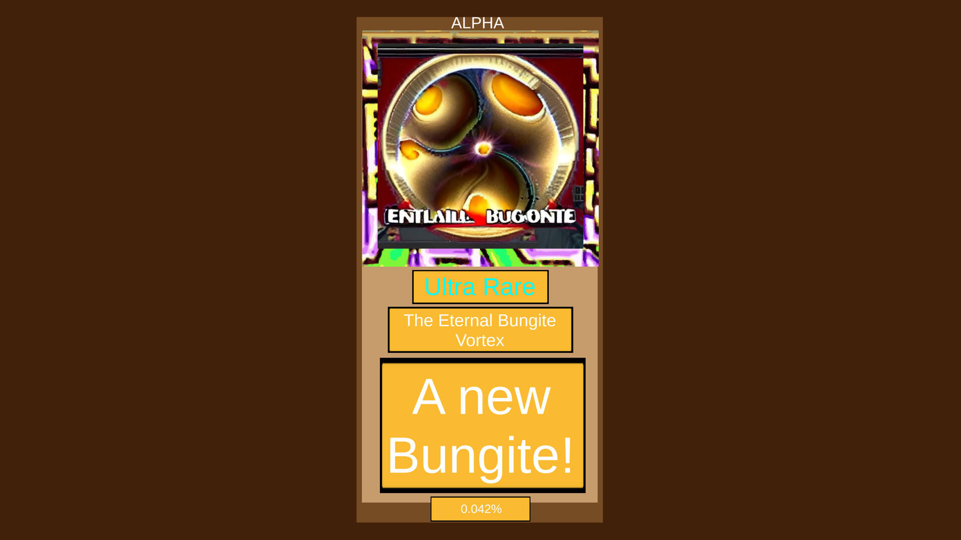 Screenshot of Bungo's Bungite Collector