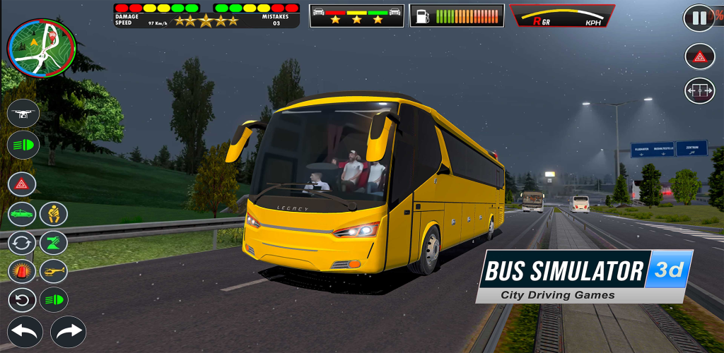 Banner of Bus Driving Simulator Bus Game 1.1