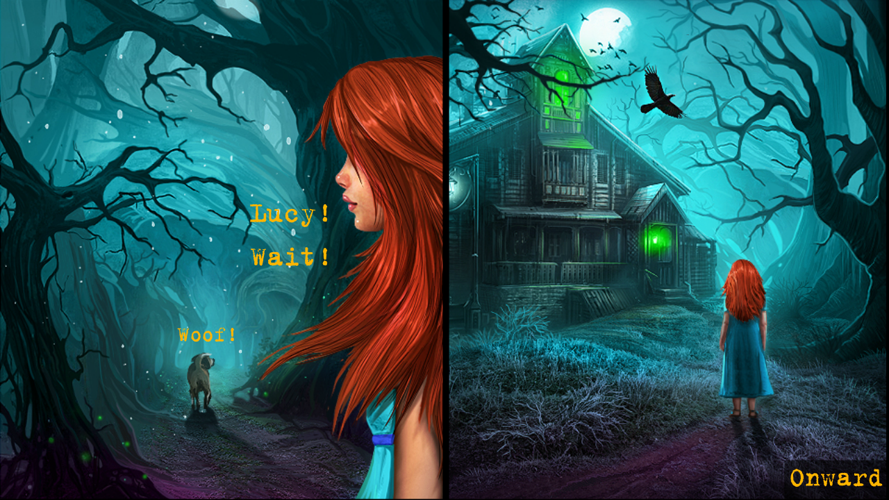 The girl rescues Lucy Game Screenshot