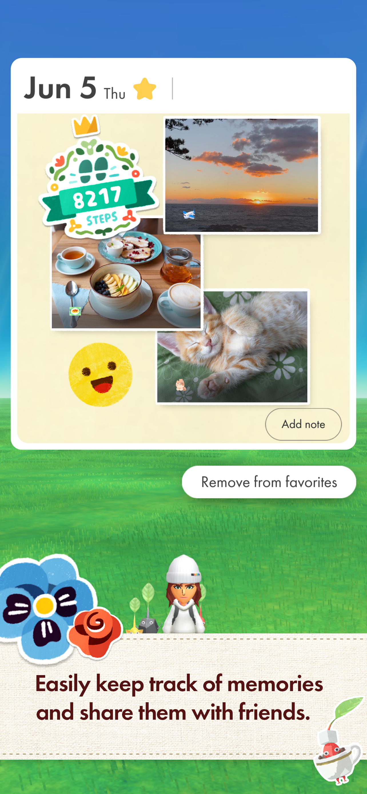 Pikmin Bloom Game Screenshot