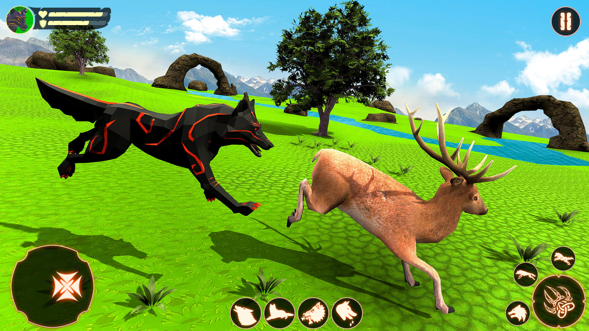 The Wolf Games 3D: Animal Sim ภาพหน้าจอเกม