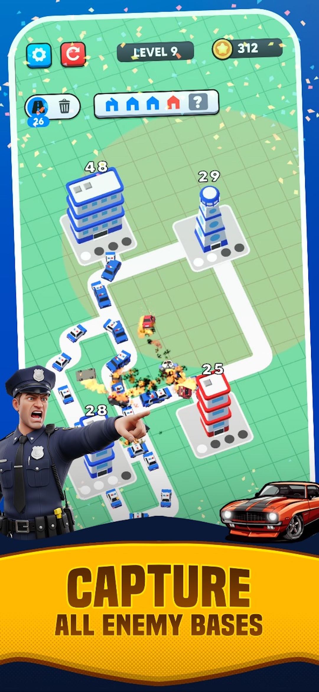 Mini Motor Wars Game Screenshot