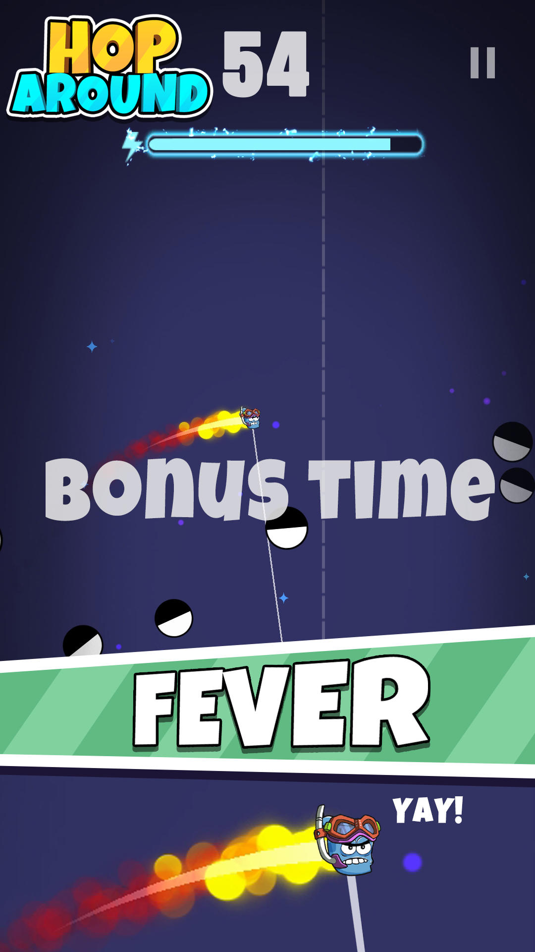 Hop Around Game Screenshot