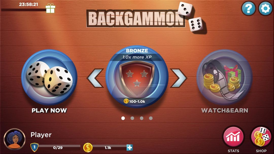 Screenshot of Backgammon - Offline Free Board Games